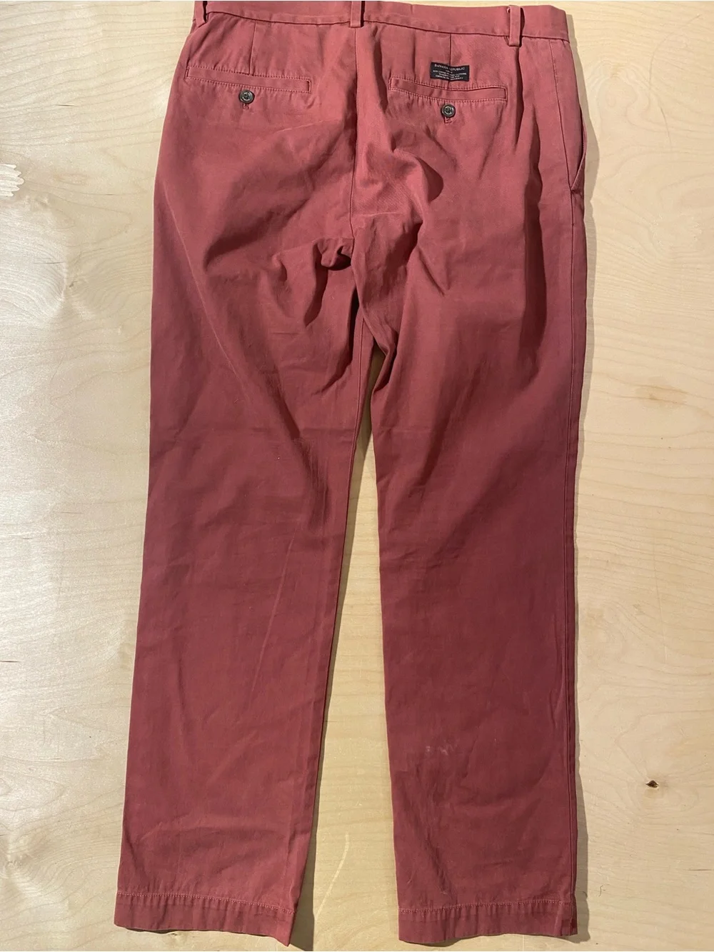 Banana Republic Men's Chinos in Brick Red 33 x 32 (SM)